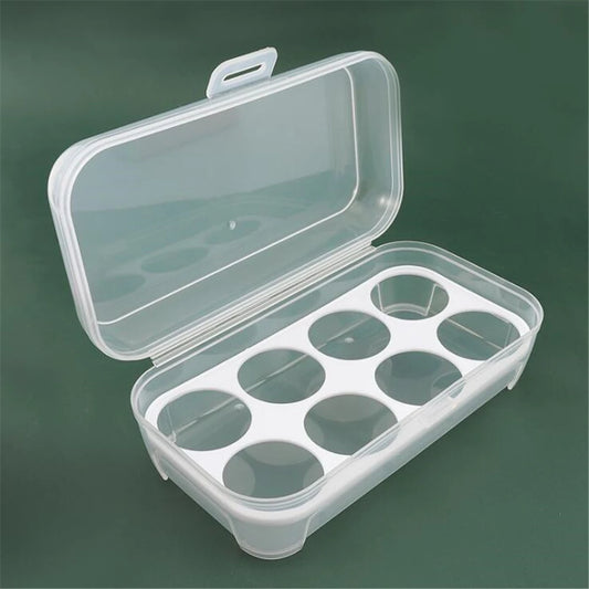 Vanila 8 Grids Makeup Blender Storage Box Cosmetic