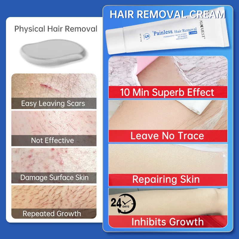 Vanilla Hair Removal Cream for Women