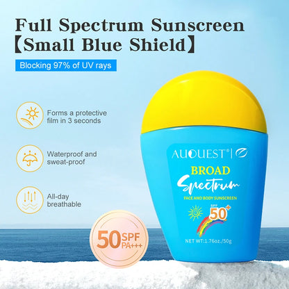 Vanilla Face and Body Sunscreen SPF 50+ Brightening