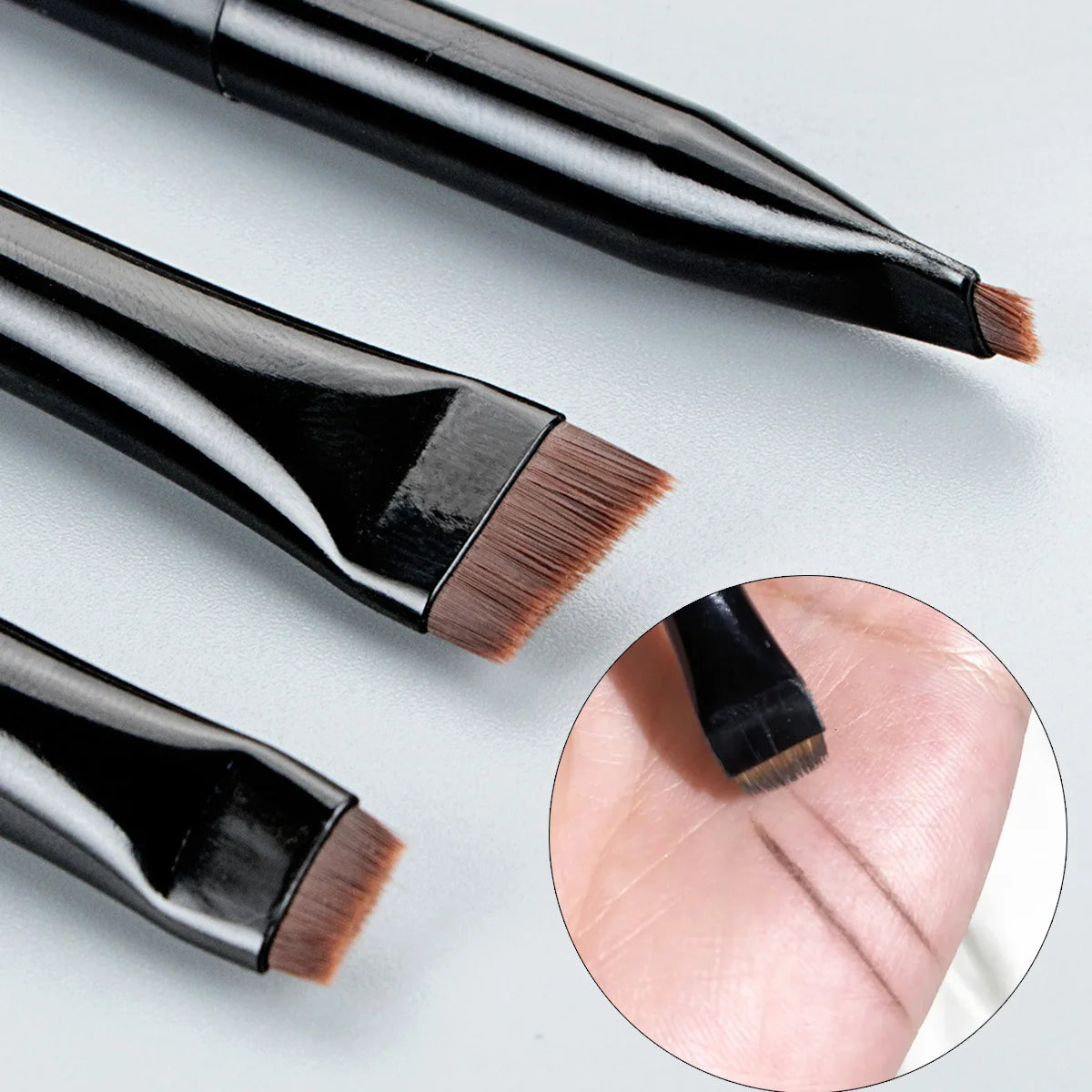 Vanilla 1/3 Pcs Blade Brow Contour Brush