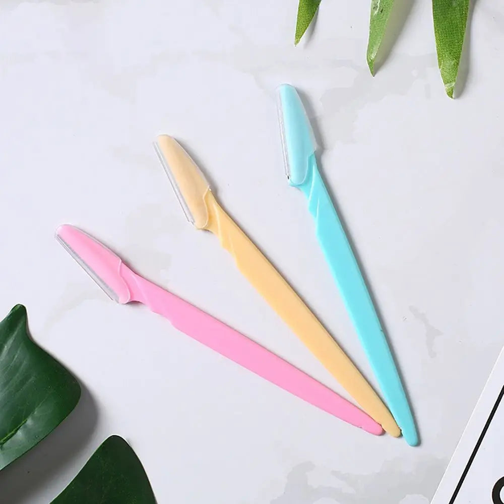 Vanilla 3/10Pcs Eyebrow Razor Eyebrow Trimmer Women