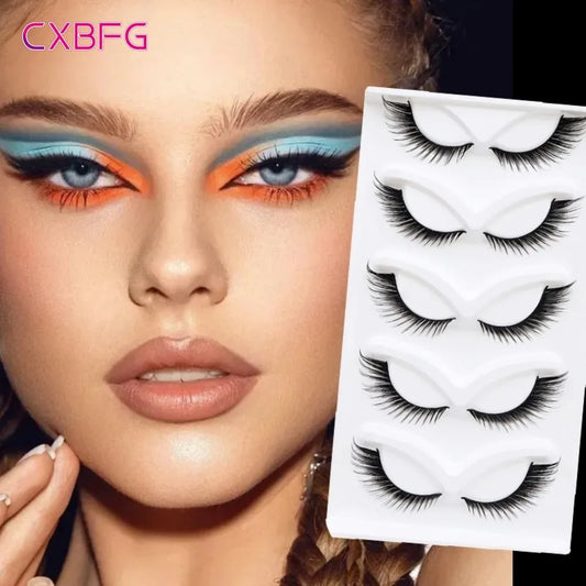 Vanila 1/5/6 Pairs Cat Eye Lashes