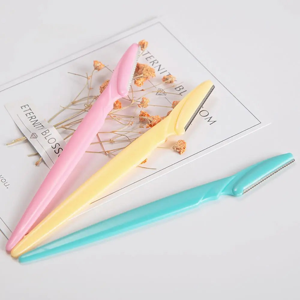 Vanilla 3/10Pcs Eyebrow Razor Eyebrow Trimmer Women