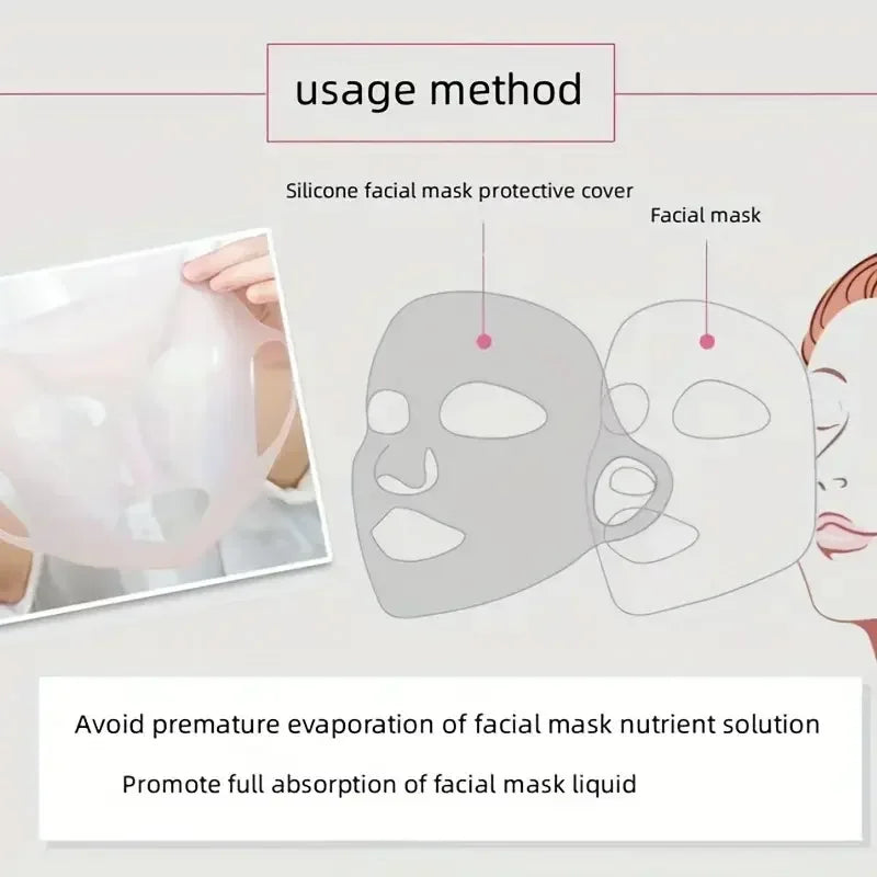 Vanila Silicone Mask Cover 3D